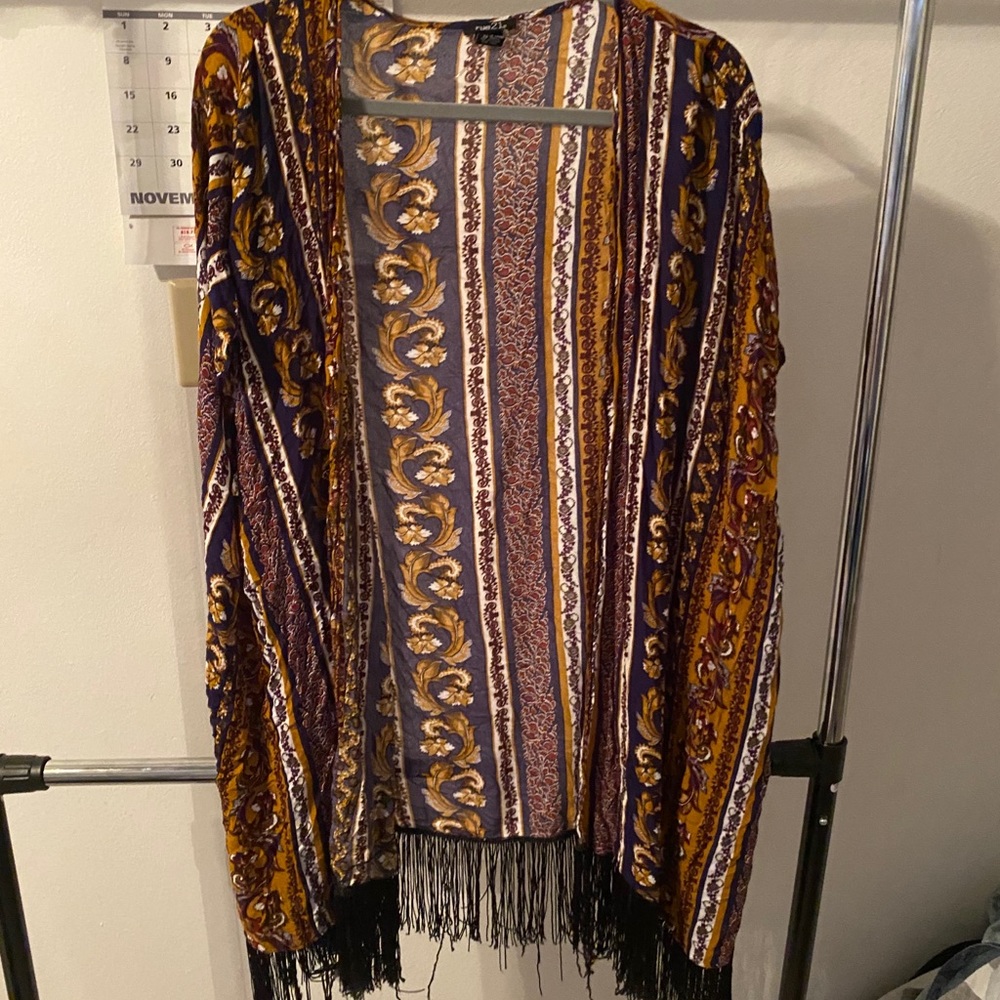 Tribal Pattern Cardigan